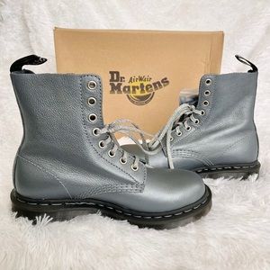 NWT 1460 PASCAL DR MARTENS Air Wair Gunmetal Sz 6